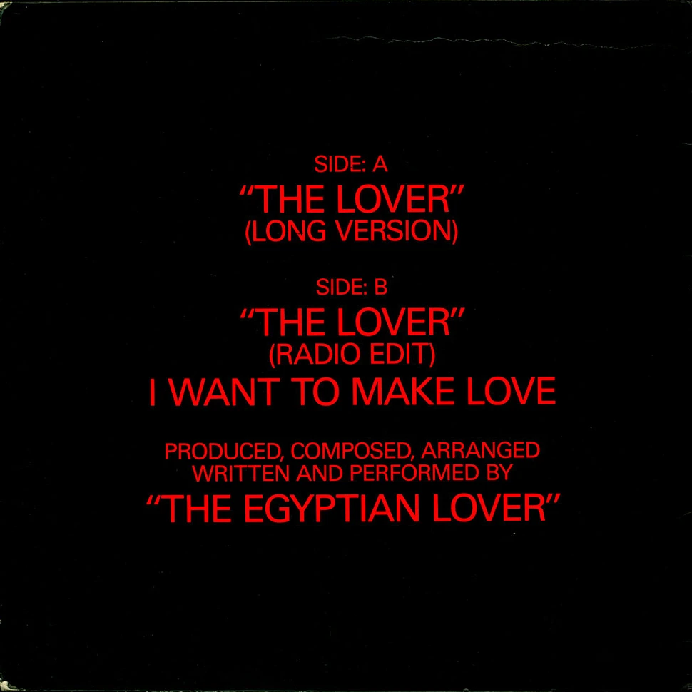 Egyptian Lover - The Lover (Long Version)