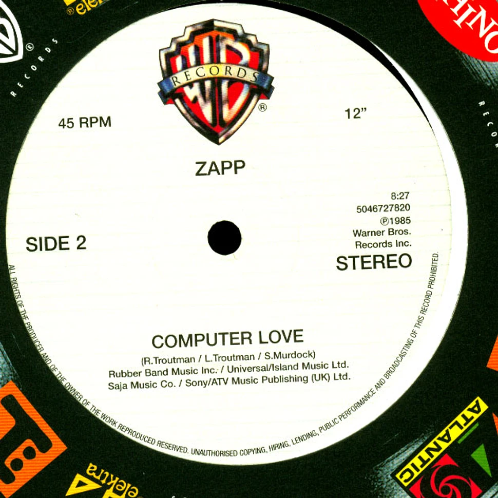 Zapp - More Bounce To The Ounce (Pts. I & II) / Computer Love