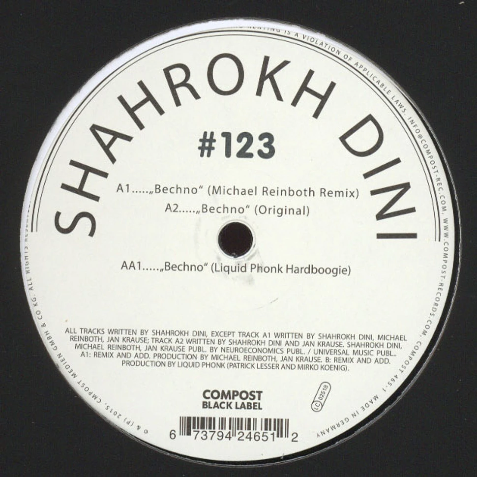 Shahrokh Dini - Black Label #123