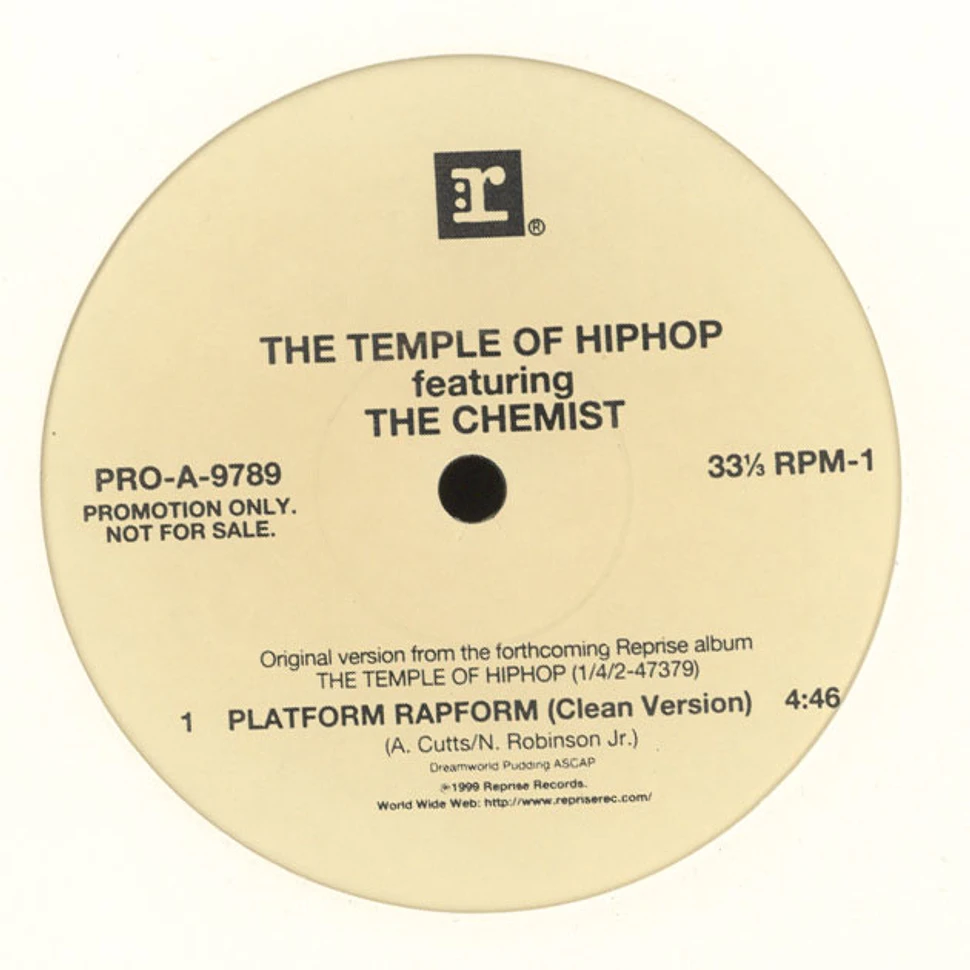 The Temple Of HipHop Featuring The Chemist - Platform Rapform