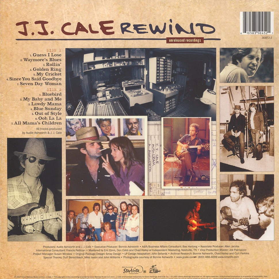 J.J. Cale - J.J. Cale: Rewind The Unreleased Recordings