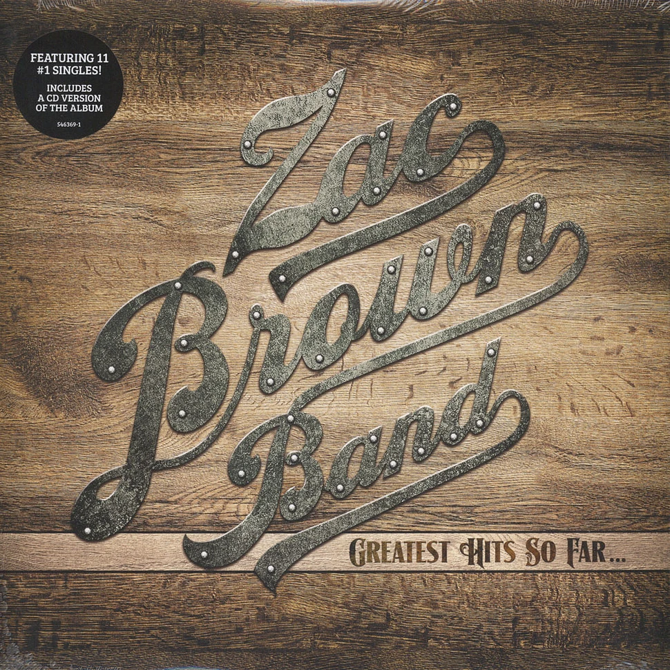 The Zac Brown Band - Greatest Hits So Far