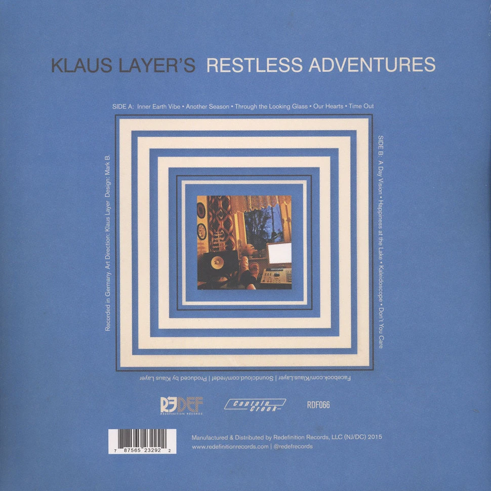 Klaus Layer - Restless Adventures Black Vinyl Edition