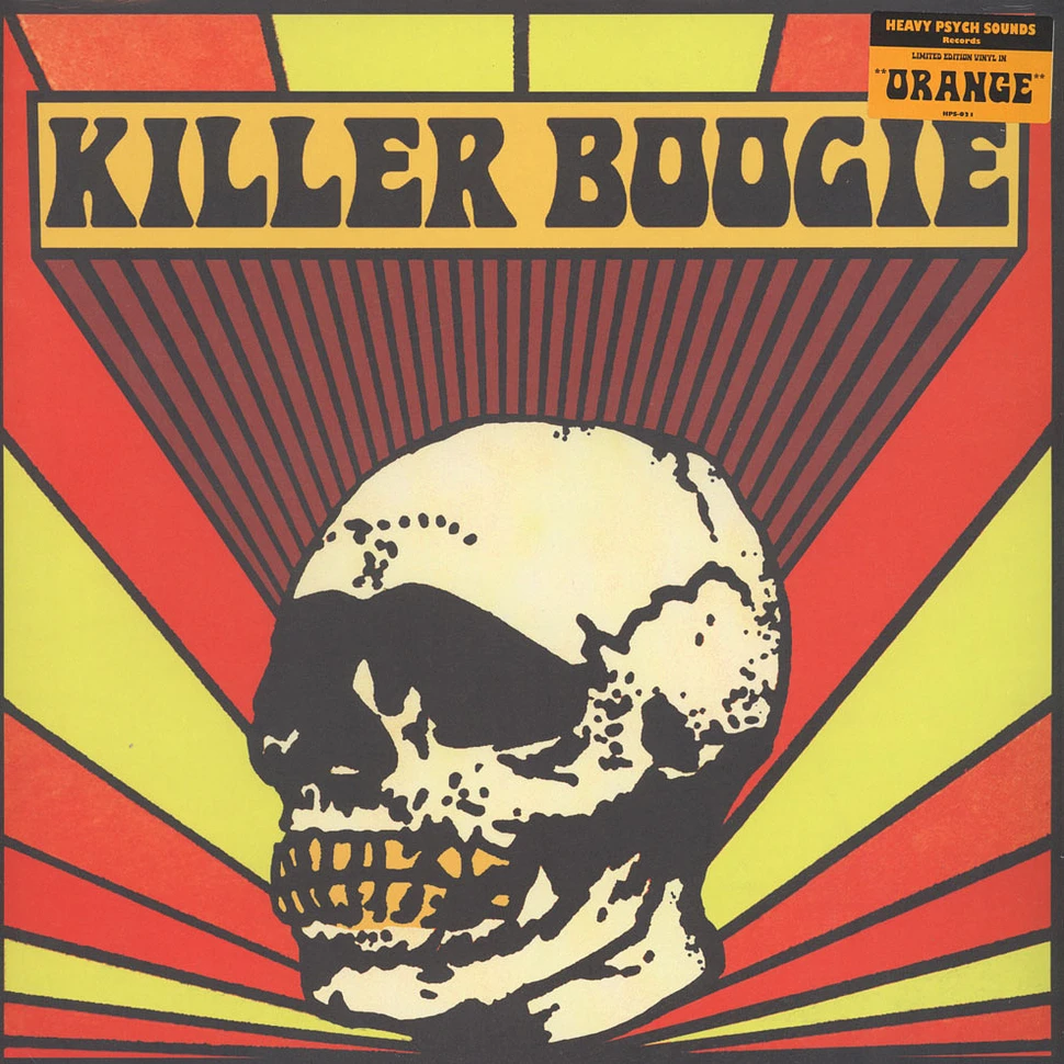 Killer Boogie - Detroit Orange Vinyl Edition