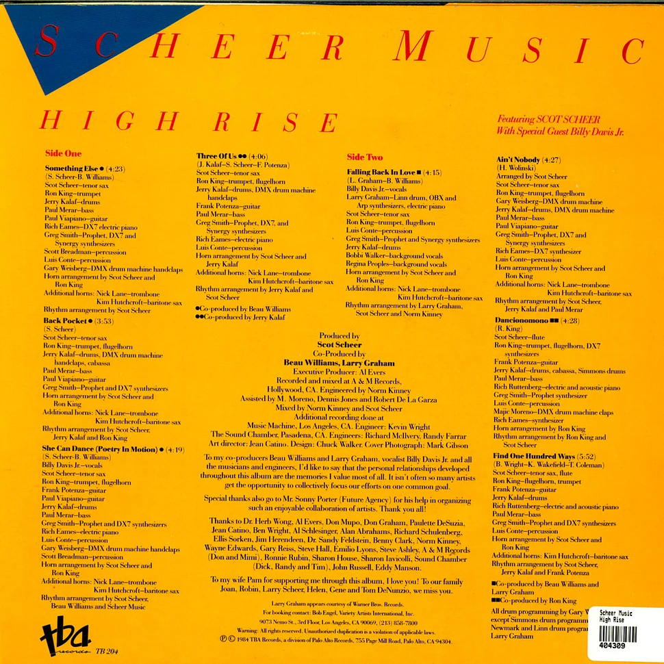 Scheer Music - High Rise