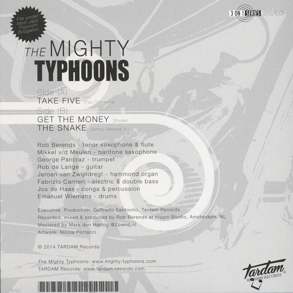 Mighty Typhoons - Take Five