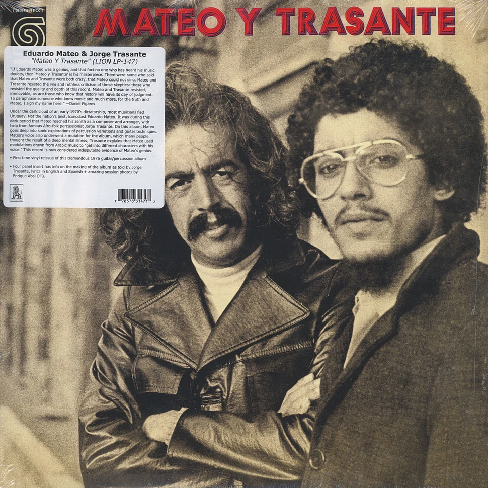 Eduardo Mateo & Jorge Trasante - Mateo Y Trasante