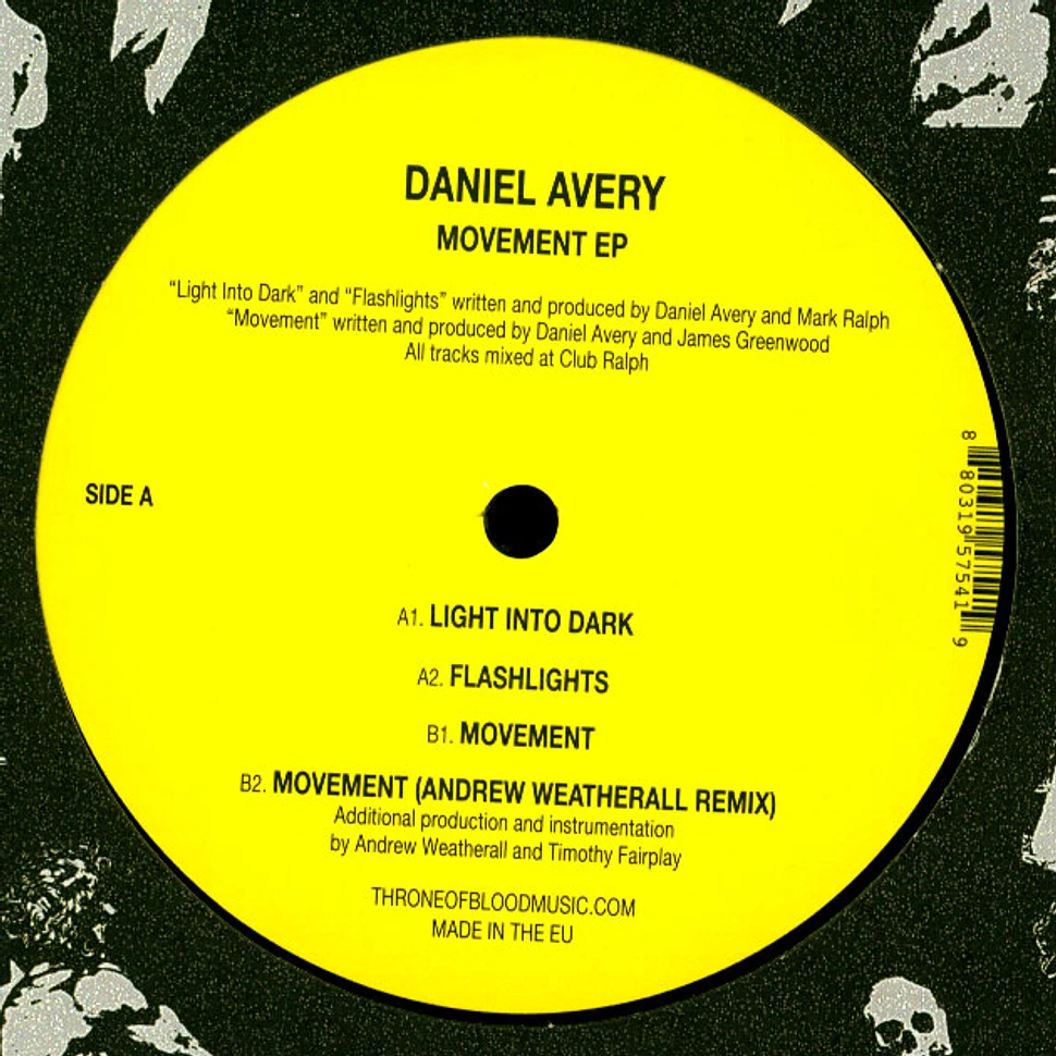 Daniel Avery - Movement EP