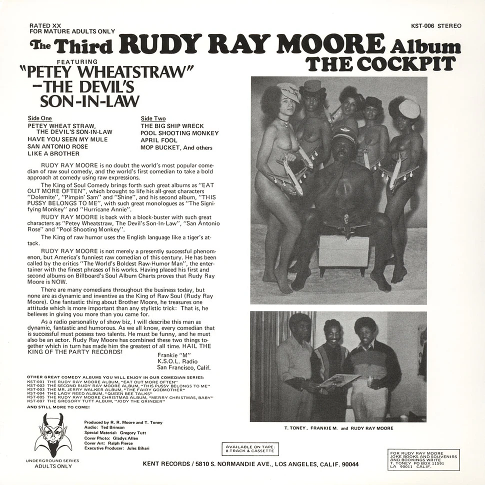 Rudy Ray Moore - The Cockpit