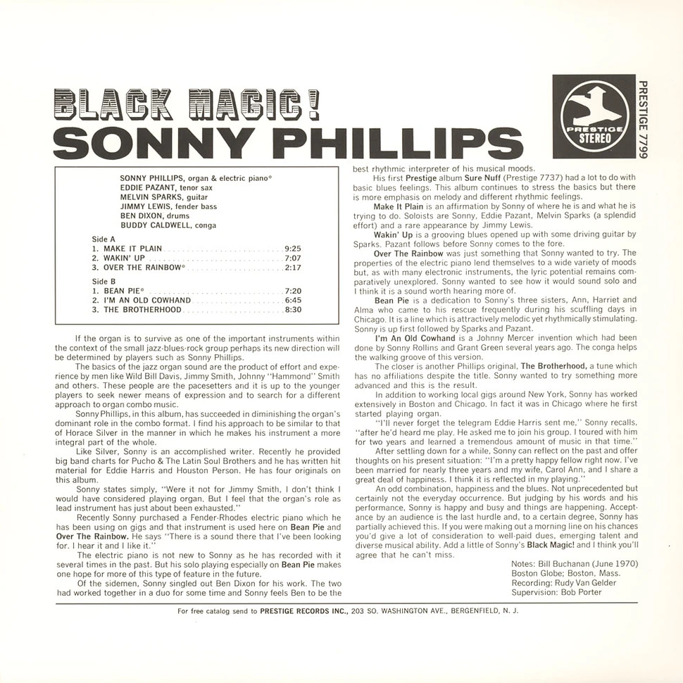 Sonny Phillips - Black Magic