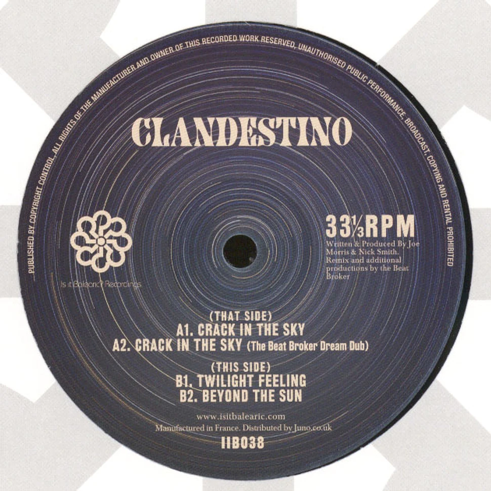 Clandestino - Crack In The Sky EP