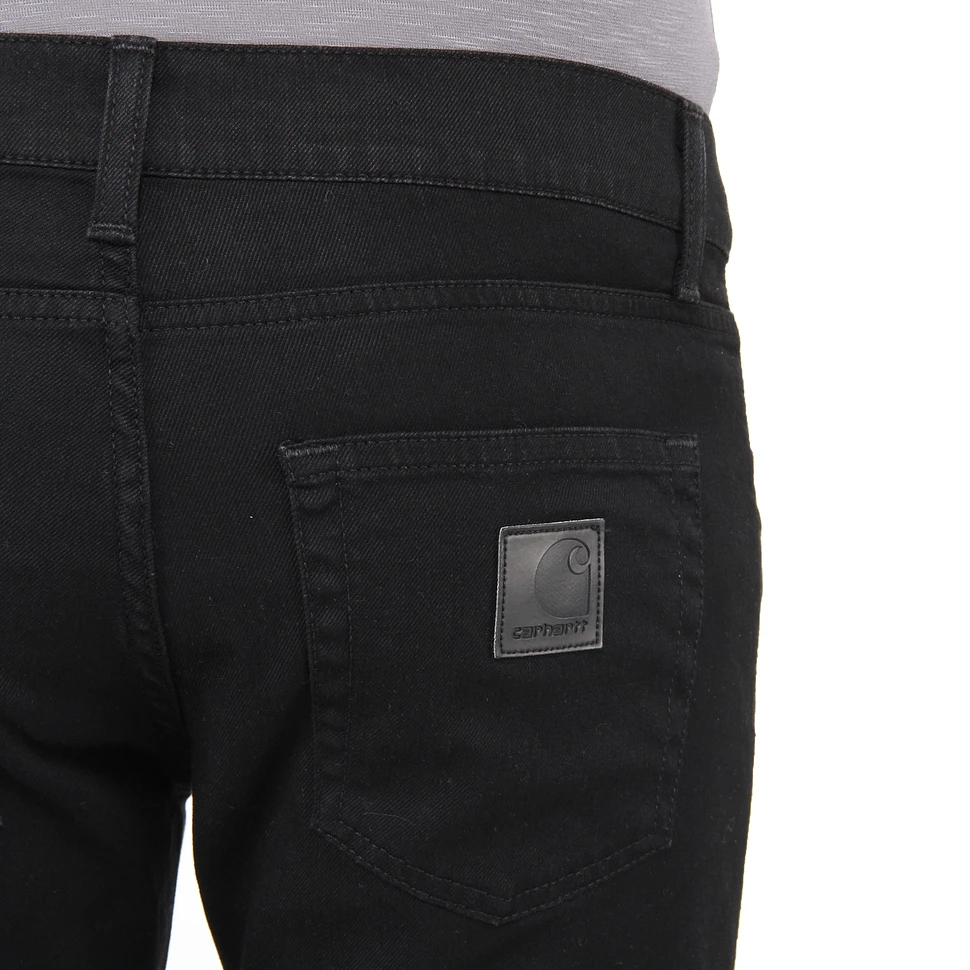 Carhartt WIP - Rebel Pants 'Torrance' Black/Black Stretch Denim, 10 oz