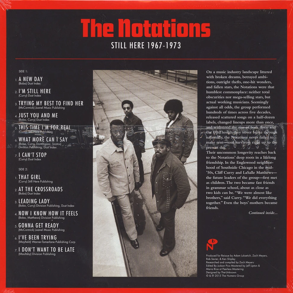The Notations - Still Here 1967-1973