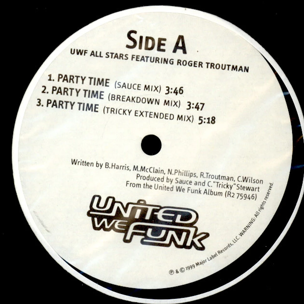 The UWF All-Stars Featuring Roger Troutman - Party Time
