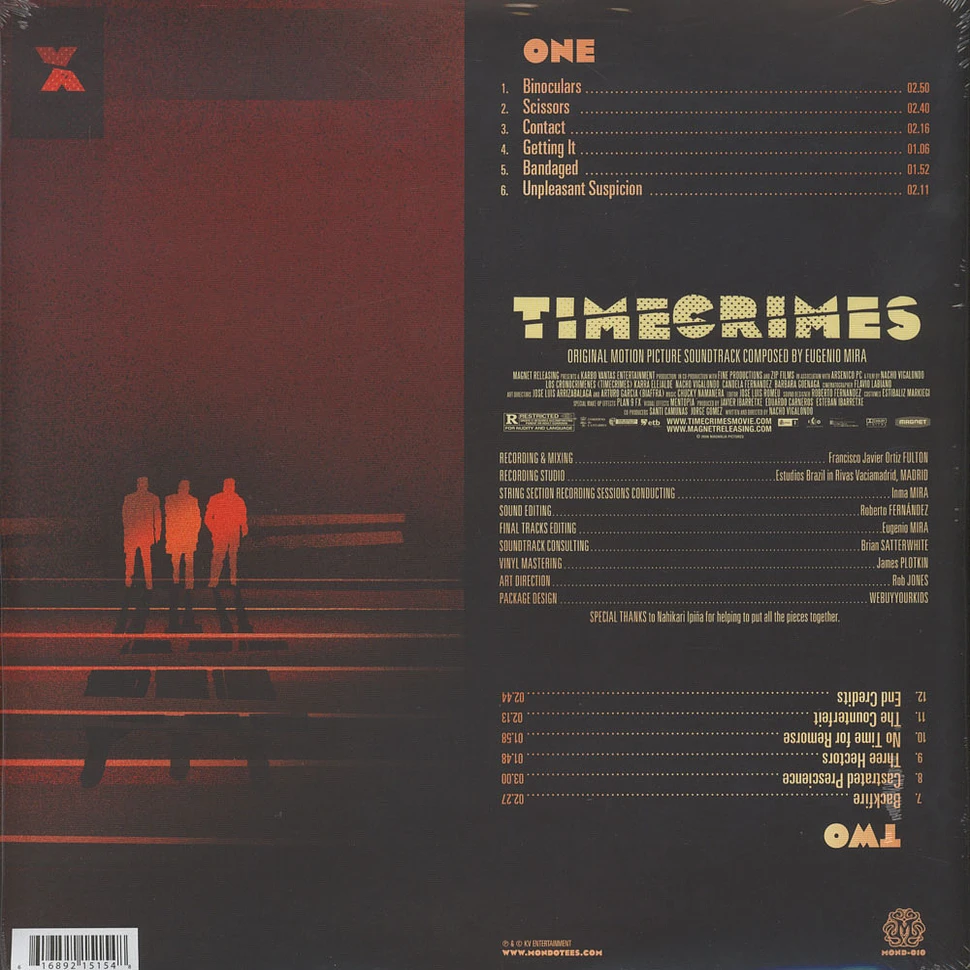 Eugenio Mira - OST Time Crimes Colored Vinyl Edition