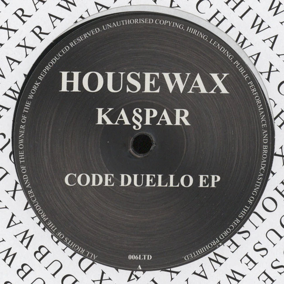 Kaspar - Code Duello EP