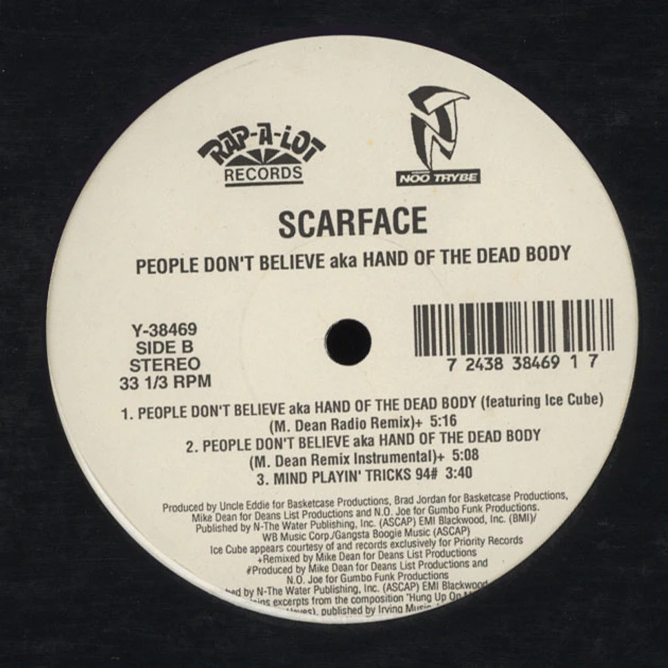 Scarface - People Don't Believe aka Hand Of The Dead Body