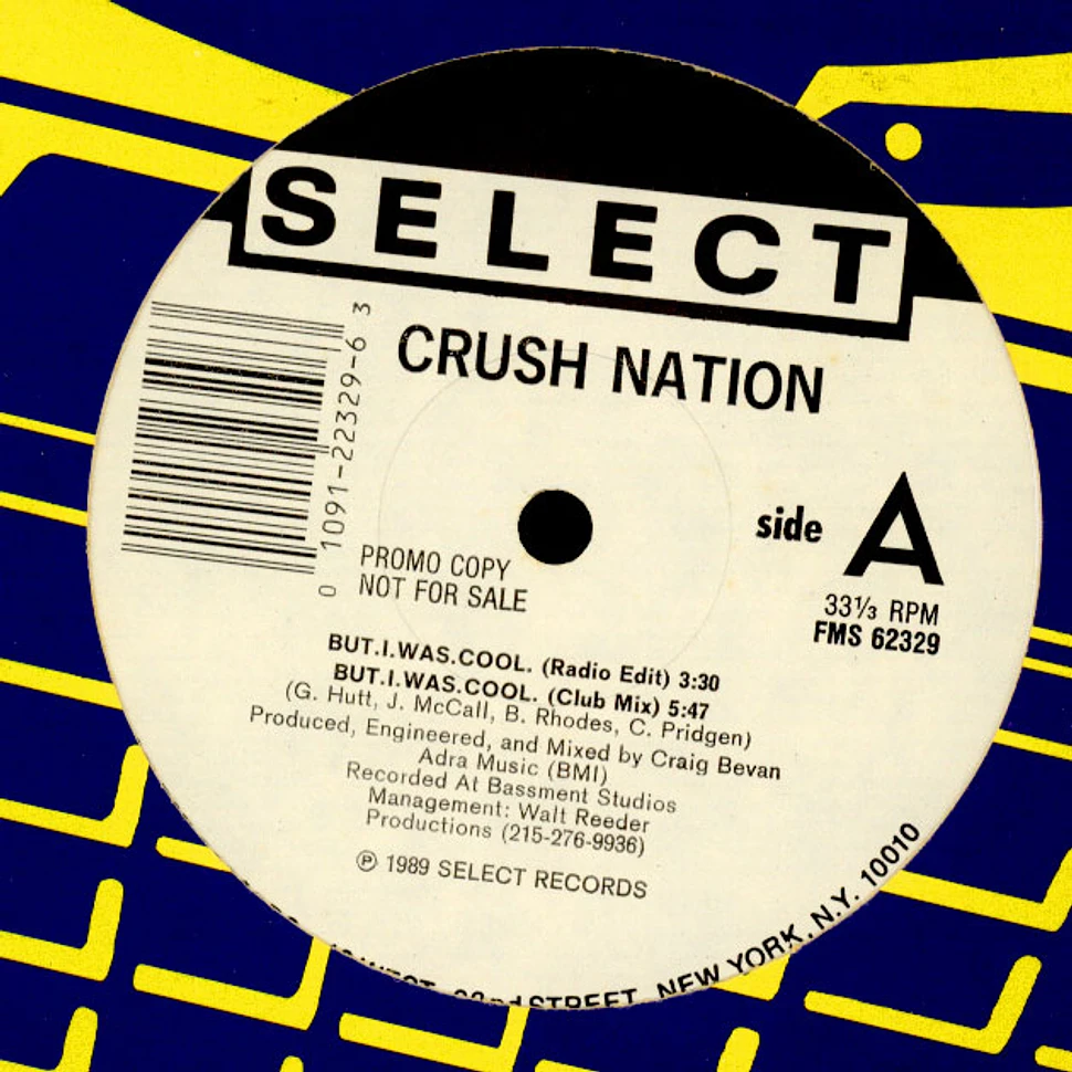 Crush Nation - But I Was Cool