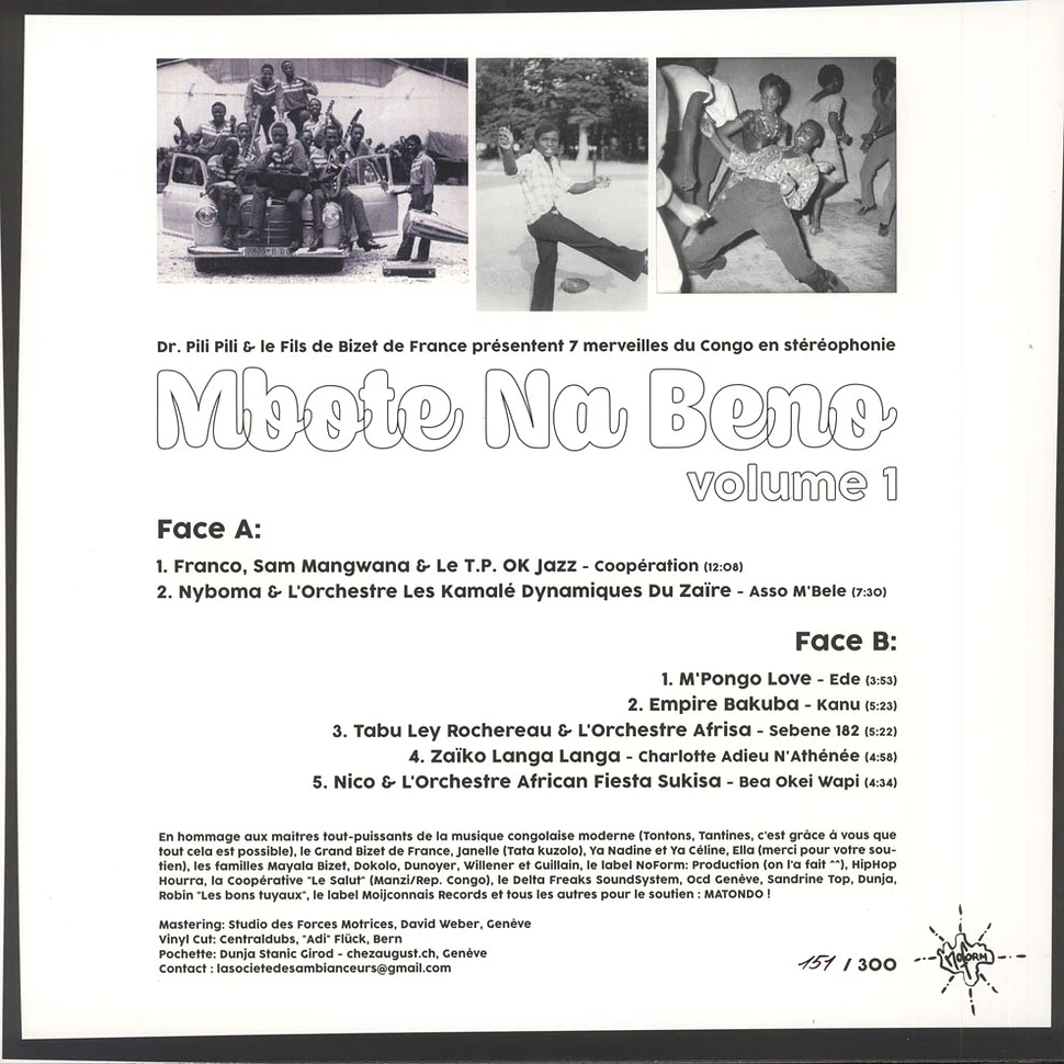 V.A. - Mbote Na Beno Volume 1