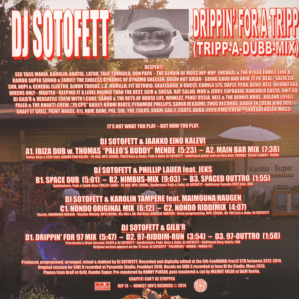 DJ Sotofett - Drippin' For A Tripp