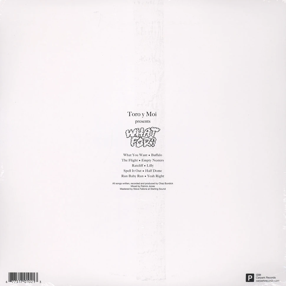 Toro Y Moi - What For? Black Vinyl Edition