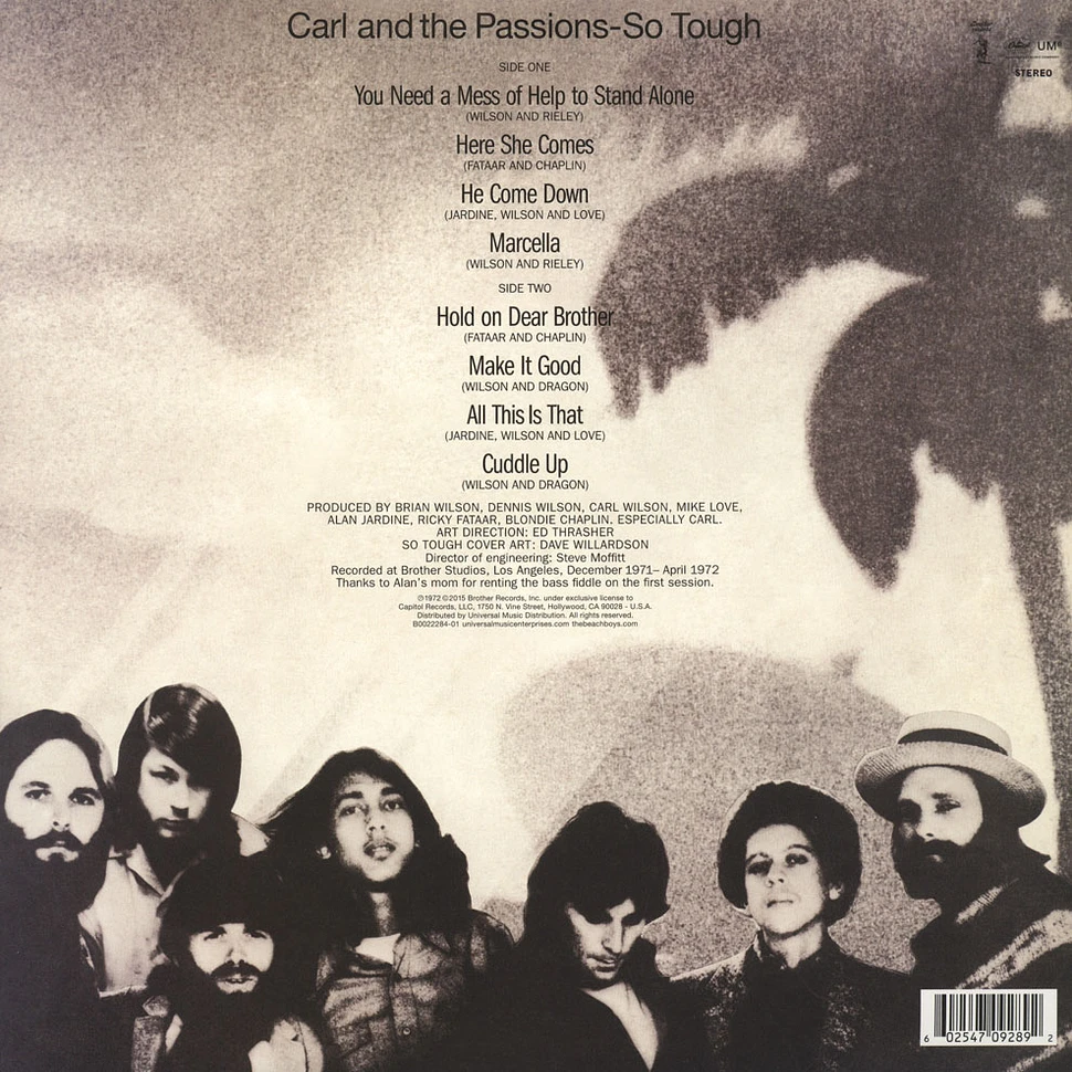 The Beach Boys - Carl & The Passions: So Tough