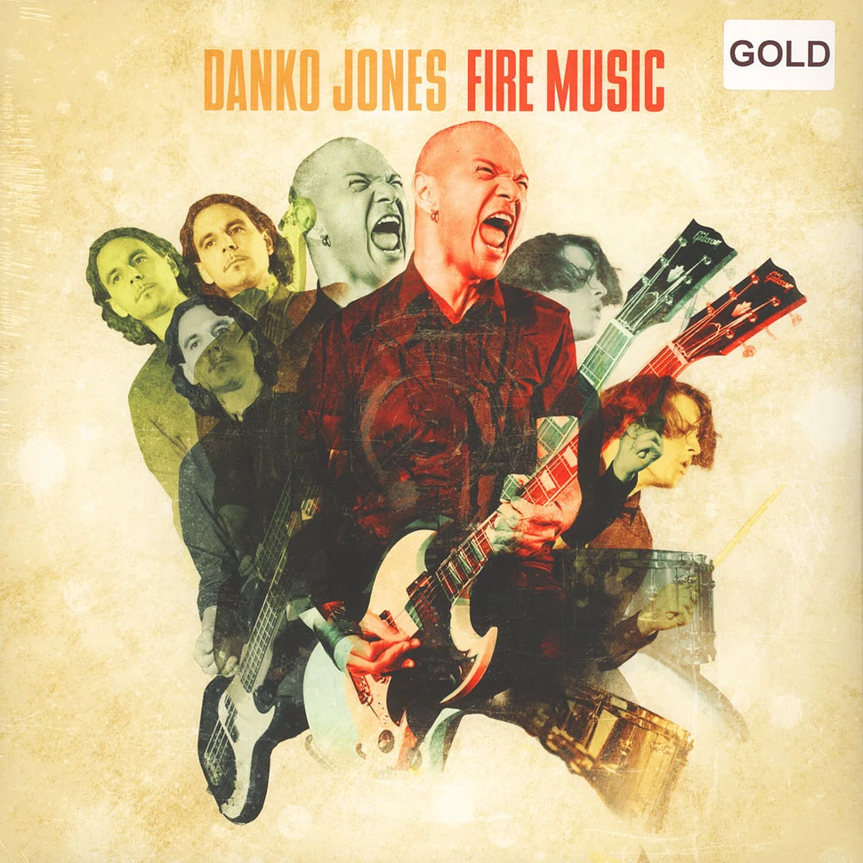 Danko Jones - Fire Music Gold Vinyl Edition