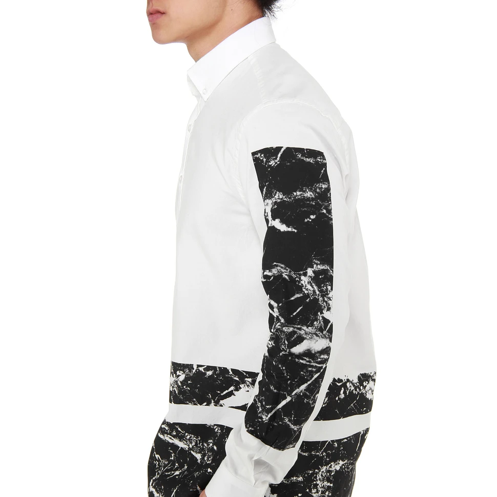 A Question Of - Marble Boxes Oxford Shirt