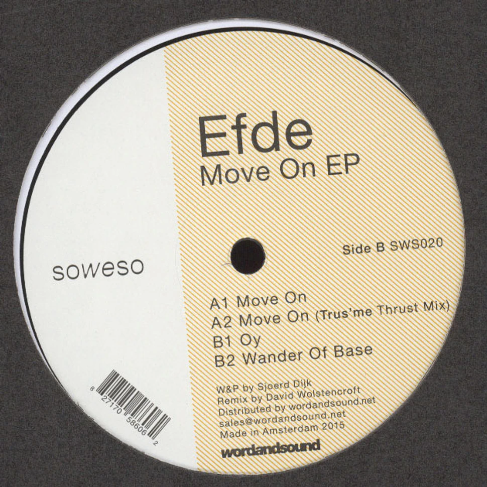 Efde - Move On EP Trus' Me Remix
