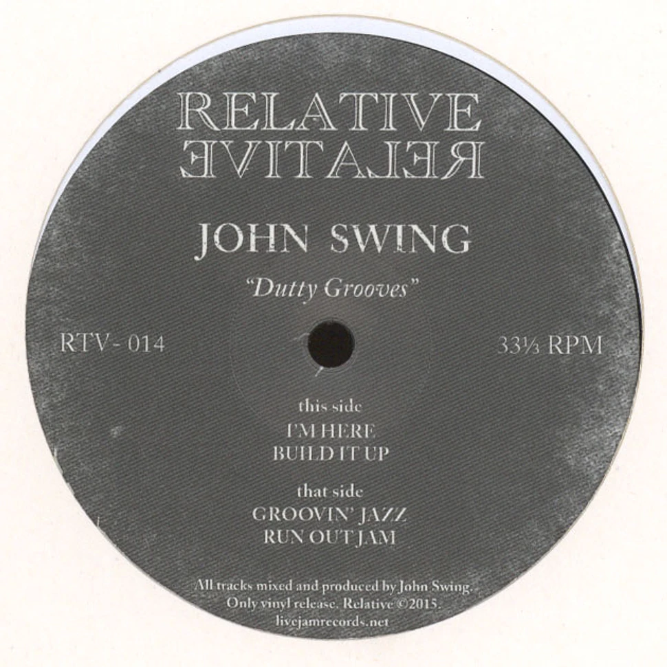 John Swing - Dutty Grooves