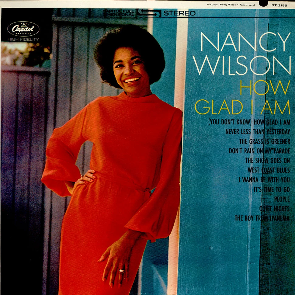 Nancy Wilson - How Glad I Am