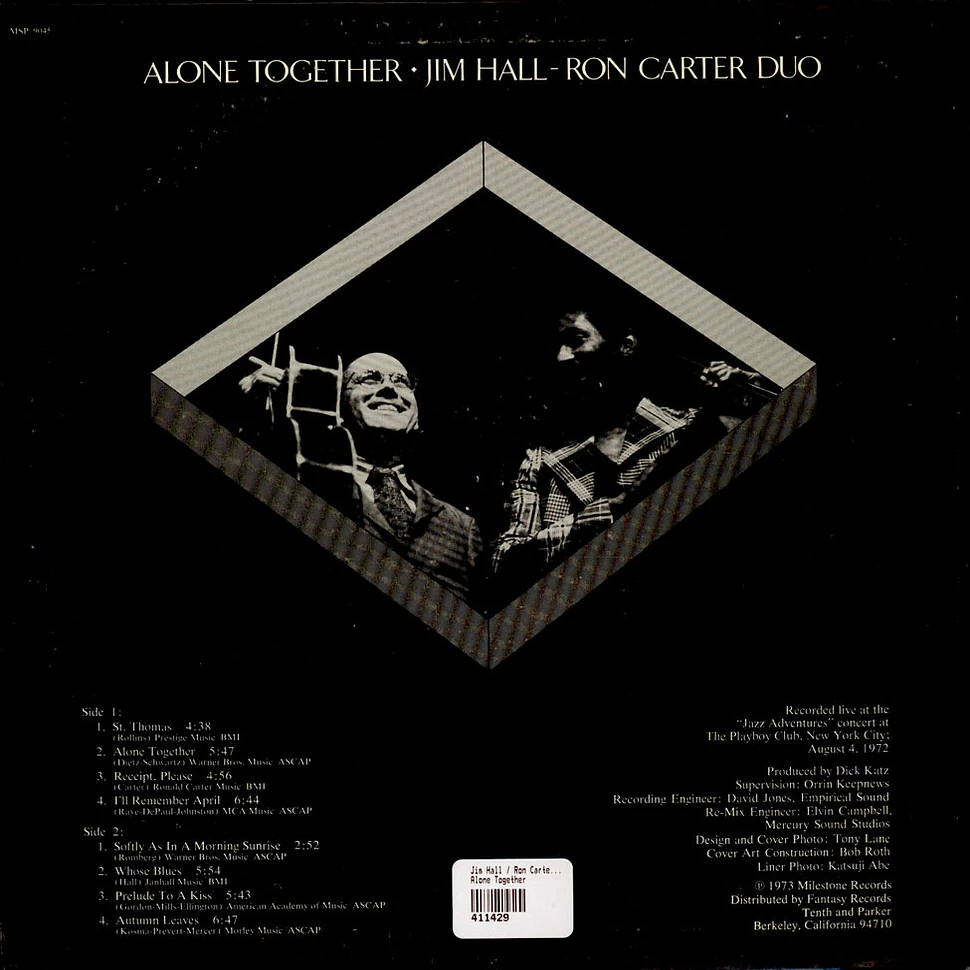 Jim Hall / Ron Carter Duo - Alone Together
