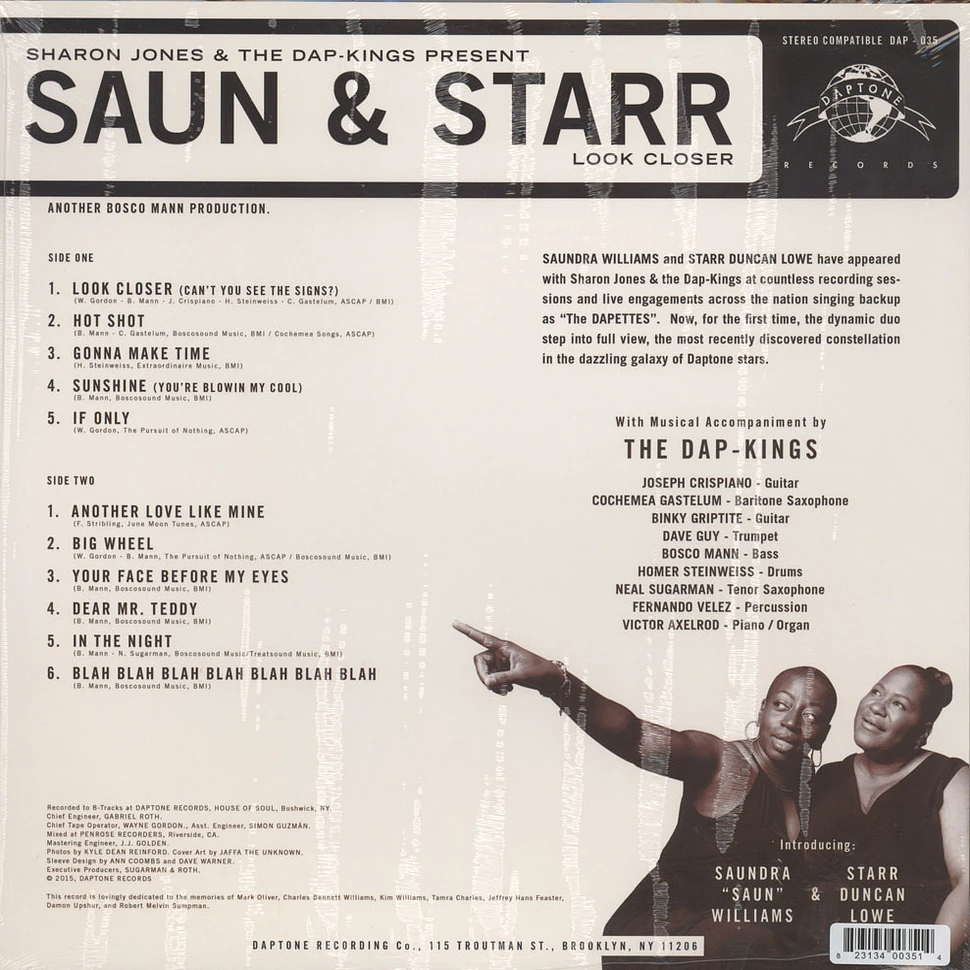 Saun & Starr - Look Closer