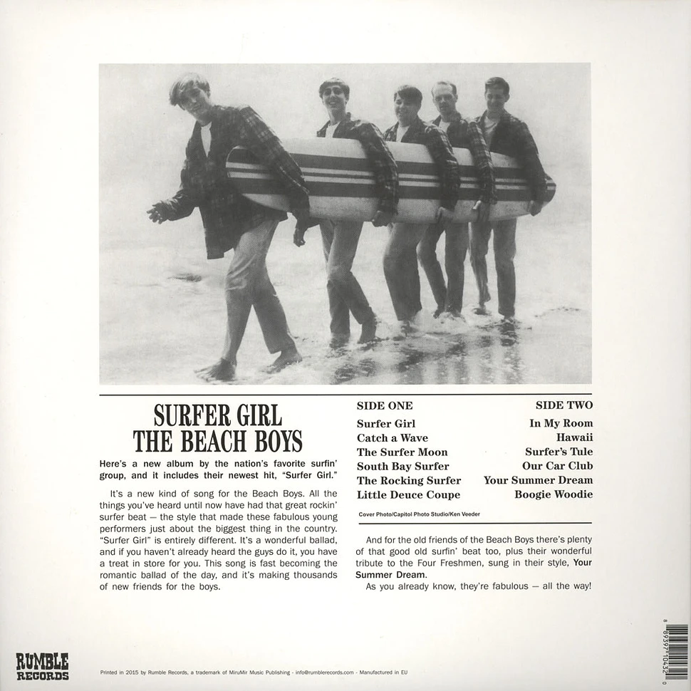 The Beach Boys - Surfer Girl