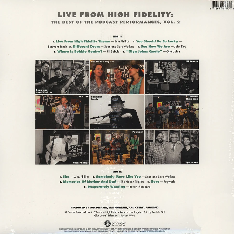 V.A. - Live From High Fidelity: The Best Of The Podcast Performances, Vol. 2