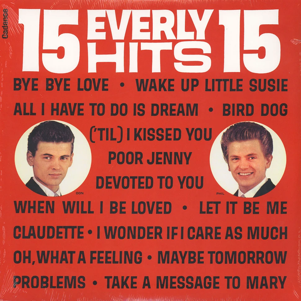 The Everly Brothers - 15 Everly Hits 15