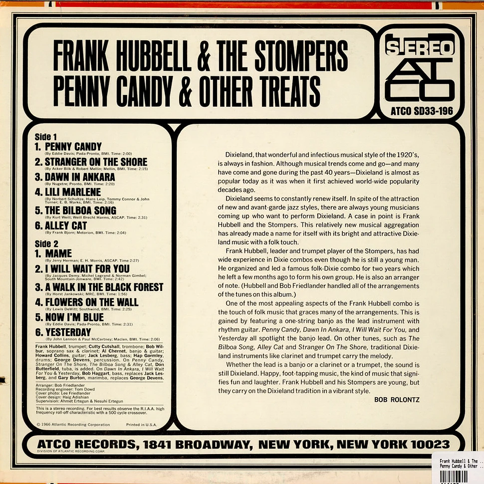 Frank Hubbell & The Village Stompers - Penny Candy & Other Treats