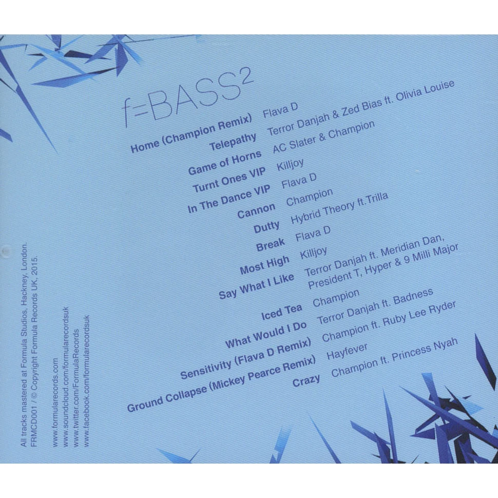 V.A. - Formula Records Presents: f=BASS²