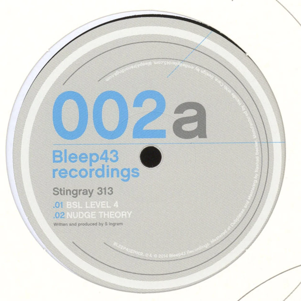Stingray 313 / Mariska Neerman - Bleep43 EP002