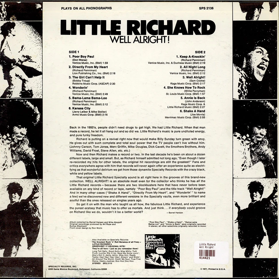 Little Richard - Well Alright!