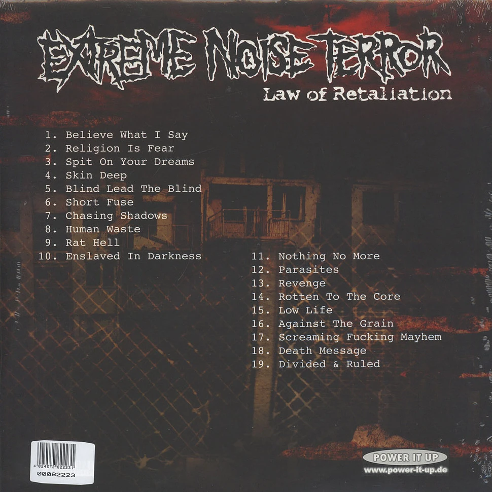 Extreme Noise Terror - Law Of Retaliation