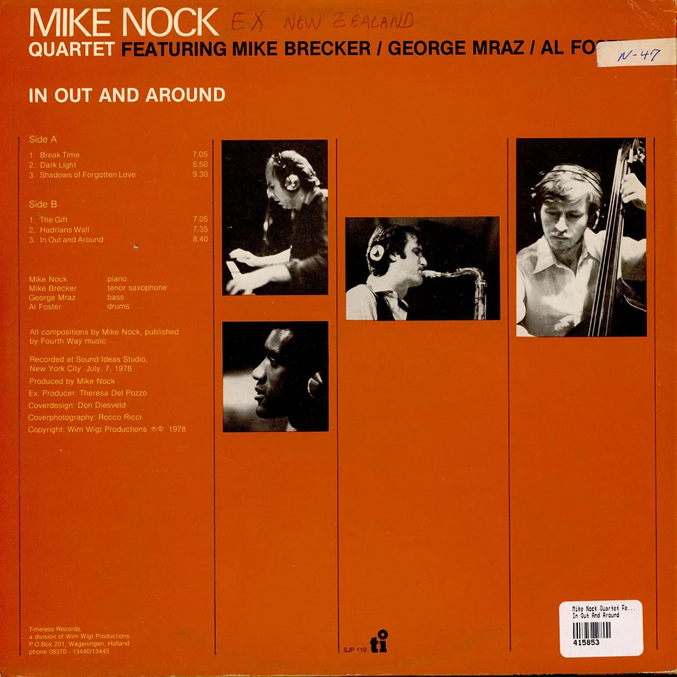 Mike Nock Quartet Featuring Michael Brecker / George Mraz / Al Foster - In Out And Around