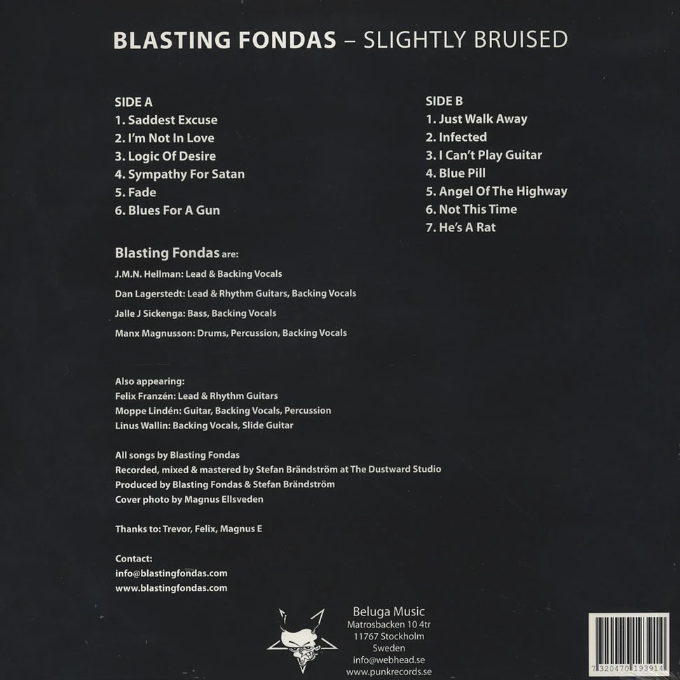 Blasting Fondas - Slightly Bruised