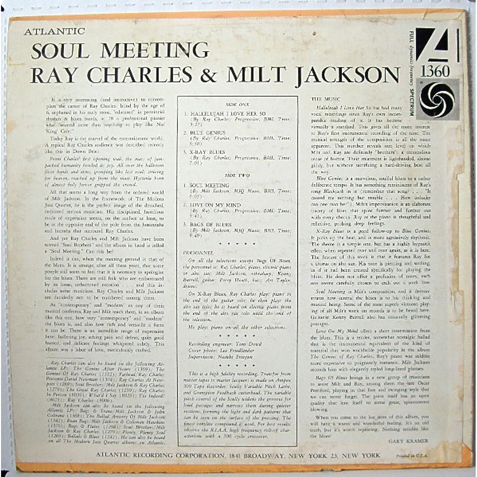 Ray Charles & Milt Jackson - Soul Meeting
