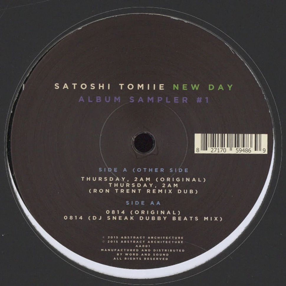 Satoshi Tomiie - New Day Album Sampler #1