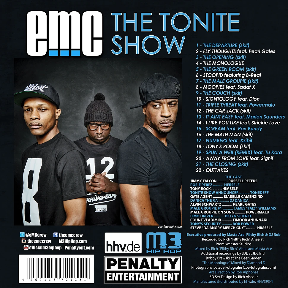 eMC (Masta Ace, Wordsworth & Stricklin) - The Tonite Show