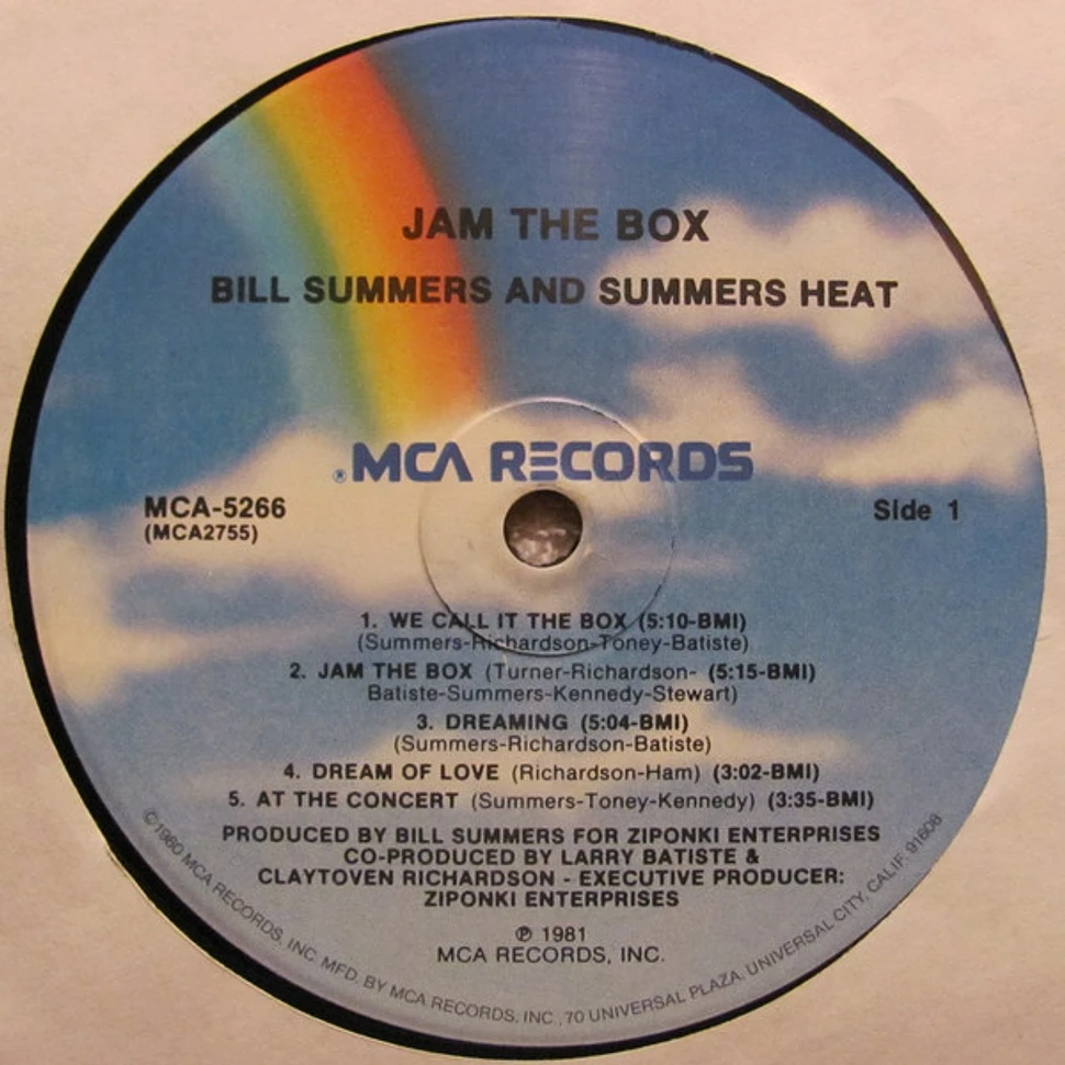 Bill Summers & Summers Heat - Jam The Box