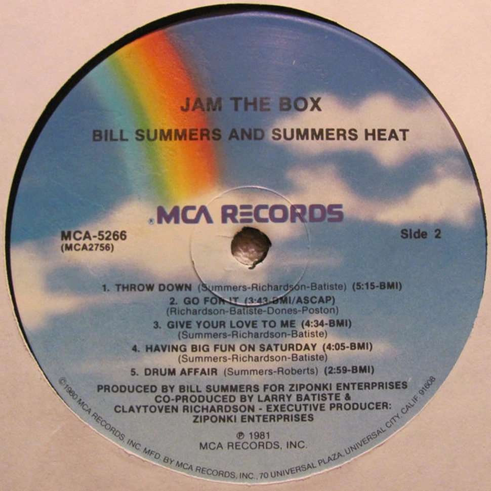 Bill Summers & Summers Heat - Jam The Box