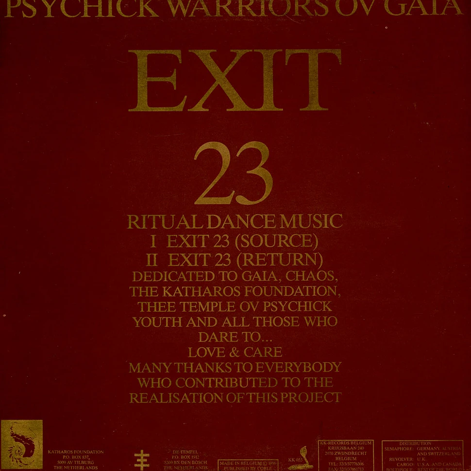 Psychick Warriors Ov Gaia - Exit 23 (Ritual Dance Music)