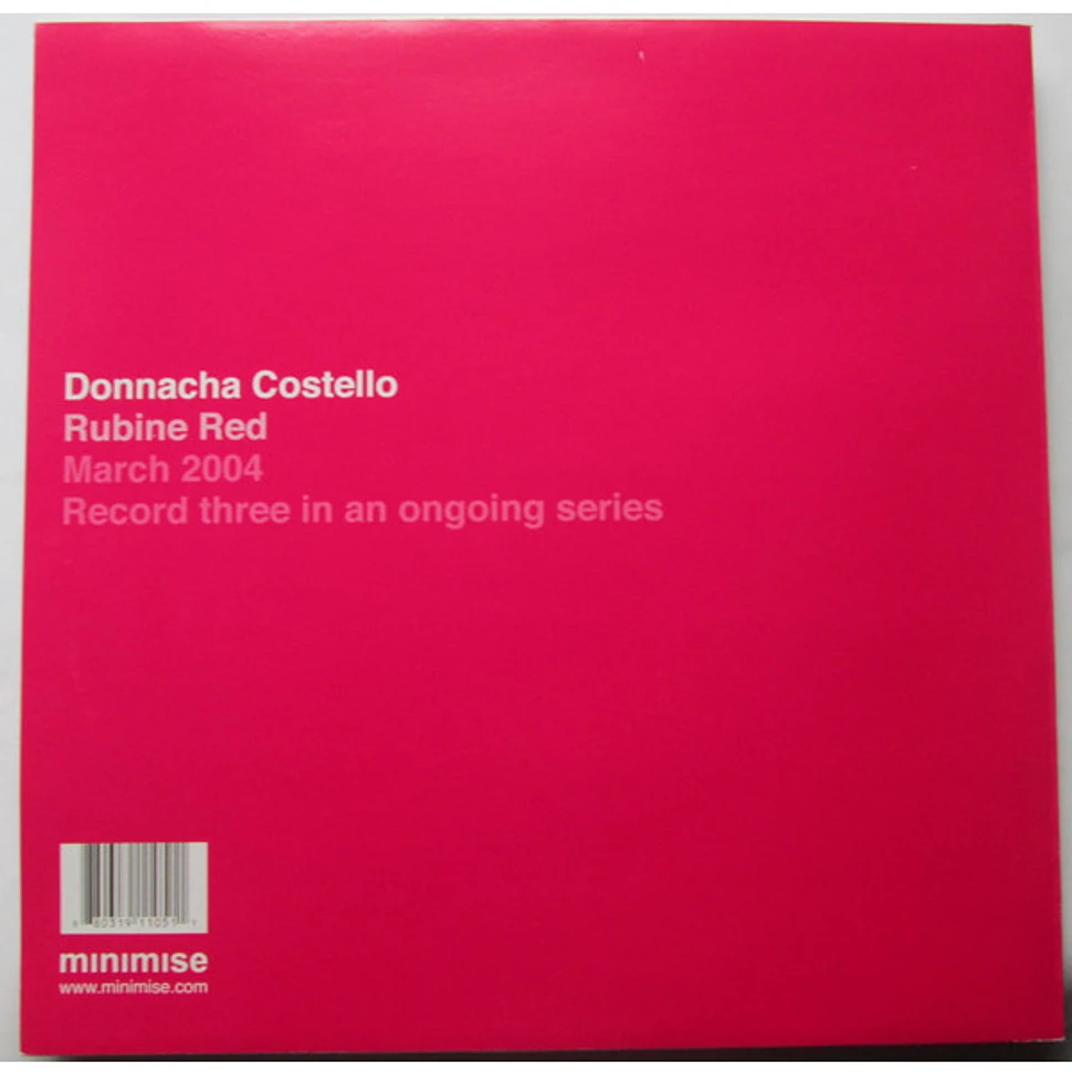 Donnacha Costello - Rubine Red